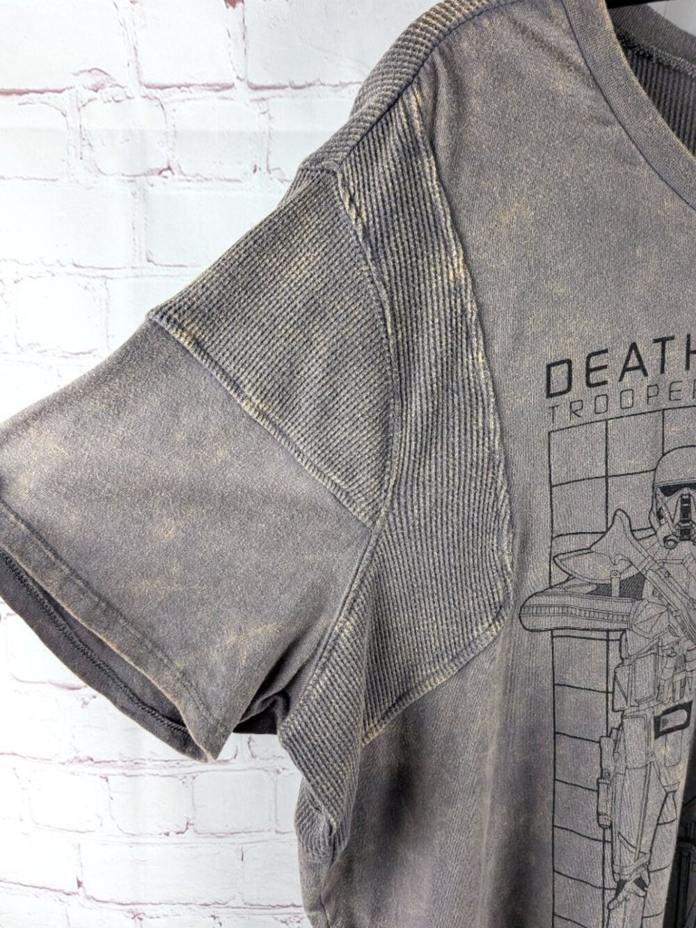 Star Wars Death Trooper Waffle Knit Graphic Tee XXL - Picture 3 of 7